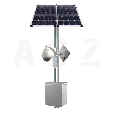 Solar powered security cameras
