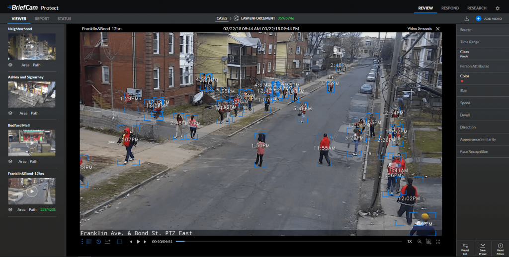 Video security analytics for public health regulations