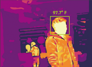 Body temperature detecting cameras DC MD VA